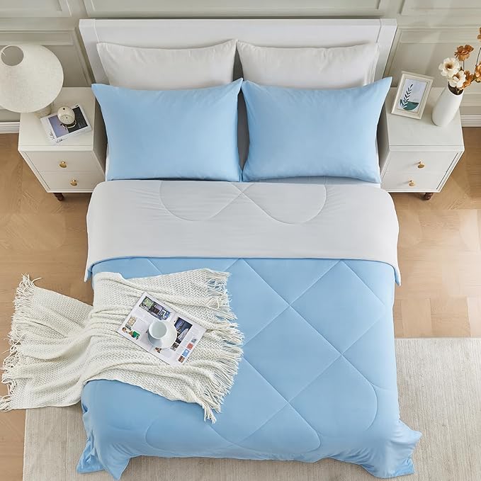 HOMFINE Cooling Comforter Japanese Double-Sided Cold Tech Fabric Cooling Blanket - Image 7