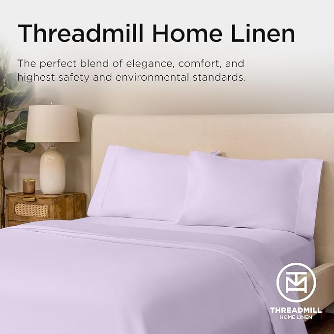 Threadmill Sheets for Twin XL Mattress | 800 Thread Count Twin XL Bed Sheets Set - Image 7