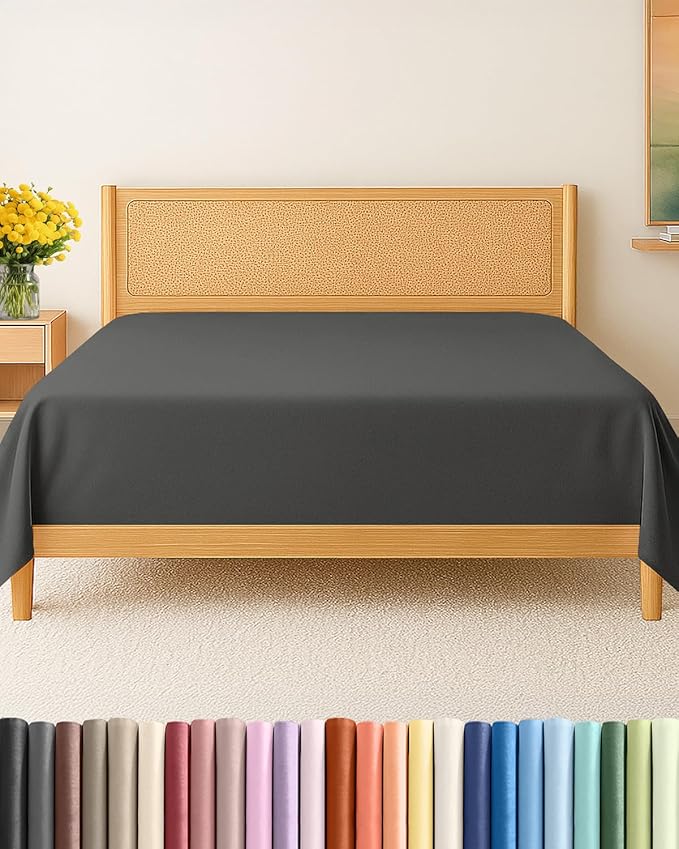 Twin XL Size Flat Sheet by CGKUnlimited