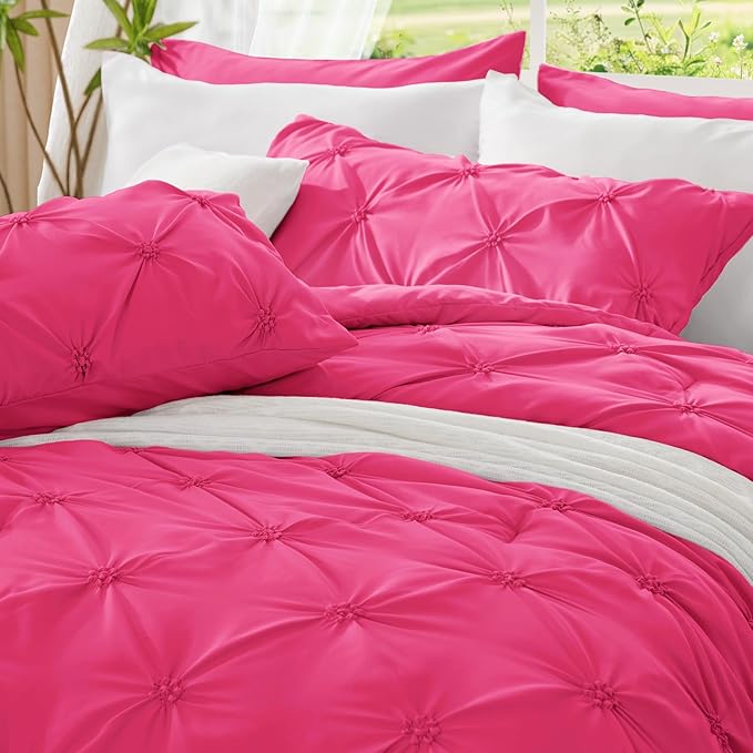 BEDELITE Hot Pink Queen Comforter Set - Image 6