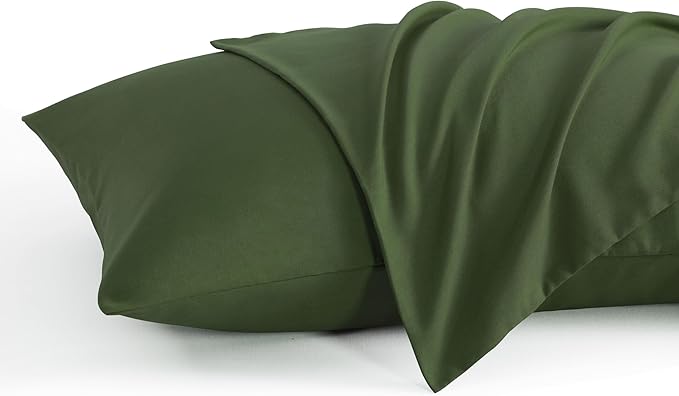 NTBAY King Pillow Cases Set of 2, 2 Pack Brushed Microfiber 20x36 Pillow Cases by NTBAY