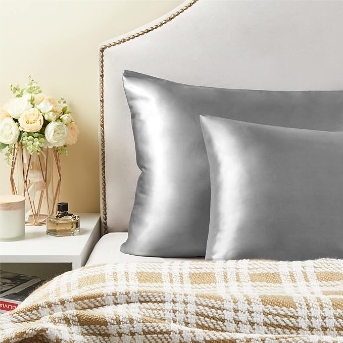 BEDELITE Satin Pillowcase for Hair and Skin, Super Soft and Cooling Similar to - Image 7