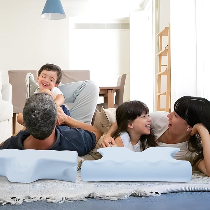 Cervical Pillow for Neck Pain Relief, Cooling Contour Memory Foam Pillows - Image 6