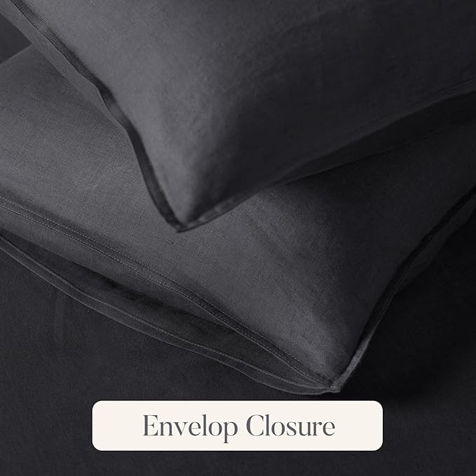 DAPU 100% Linen Duvet Cover Set - Image 5