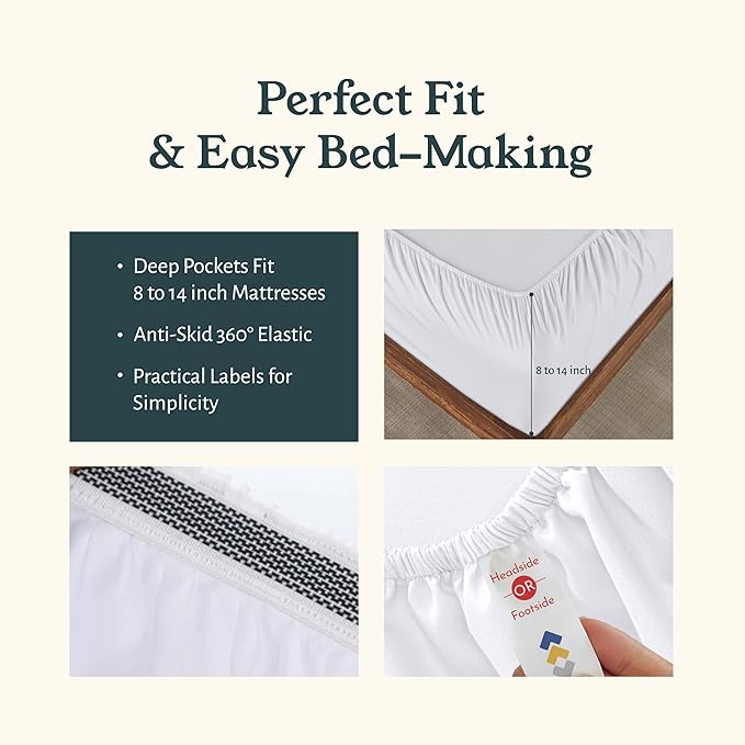 California Design Den 2-Pack Twin XL Sheet Sets - Image 5
