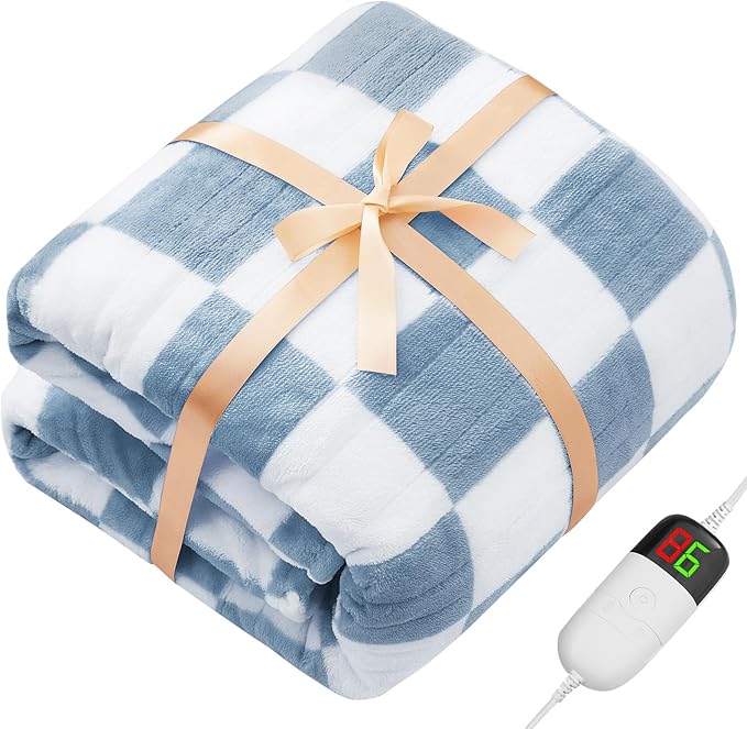 Heated Electric Blanket Throw, 50X60 Heating Blanket - Image 9