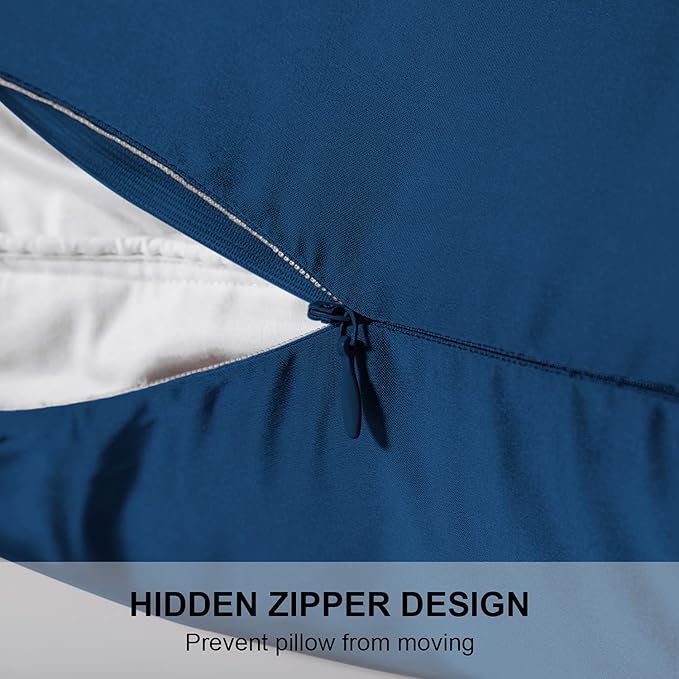 Mulberry Silk Pillowcase for Hair and Skin, Standard Size Cooling Silk Pillow - Image 3