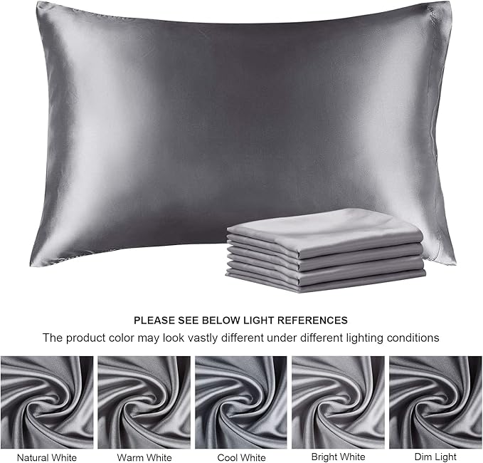 BEDELITE Satin Pillowcase for Hair and Skin, Super Soft Similar to Silk Pillow - Image 7