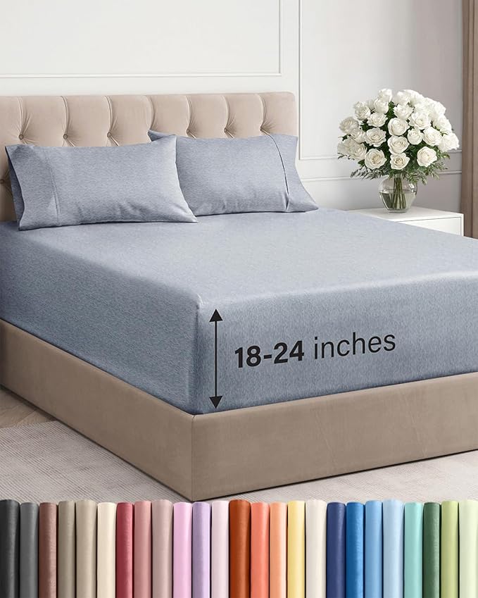 Extra Deep King Sheet Set by CGKUnlimited