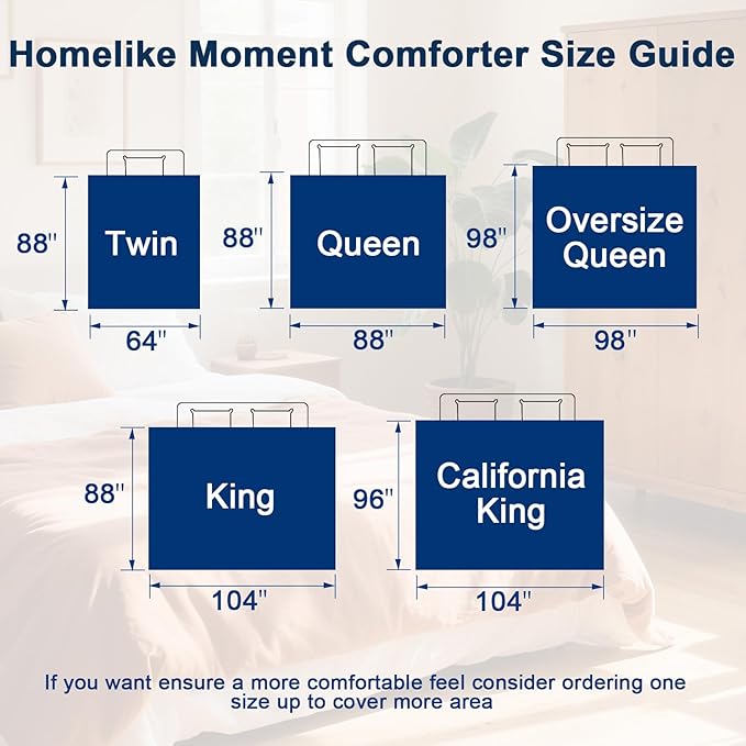 Homelike Moment Oversized Queen Comforter - Image 6