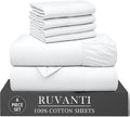 RUVANTI 6 Pcs Cotton Sheets by Ruvanti