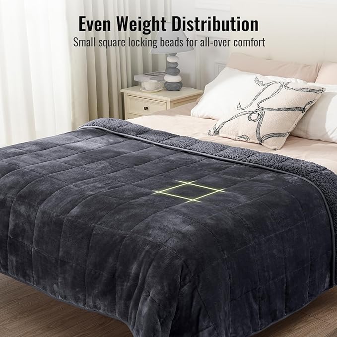Uttermara Weighted Blankets for Adults Queen Size, 12lbs 60x80 inches Blanket - Image 8
