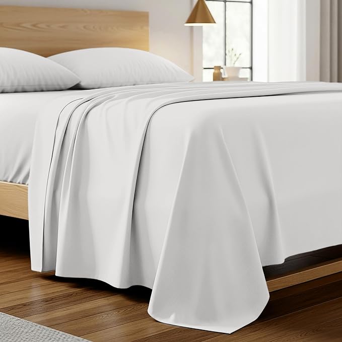 Mellanni Twin Size Flat Sheet by Mellanni