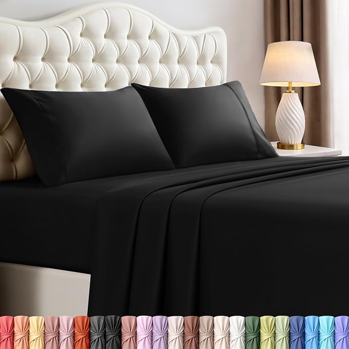 Utopia Bedding Full Sheet Set – 4 Piece Bed Sheets by UTOPIABEDDING