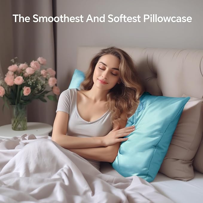INFIIXSO Mulberry Silk Pillow Case King Size, Silk Pillowcase - Image 7