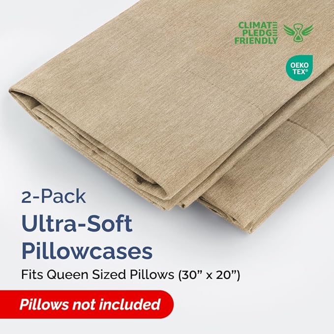 Queen Pillow Cases Set of 2 - Image 2