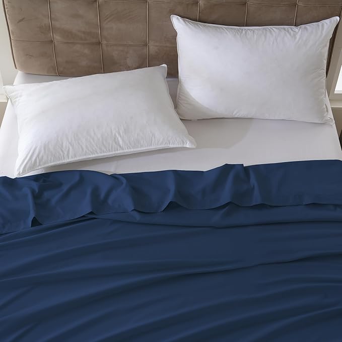 ZPECC Bulk Flat Sheets Only Queen Size 6 Pack, Easy Sort Top Bed Sheet by - Image 7