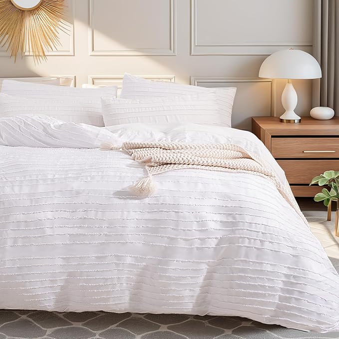 NEXHOME PRO Duvet Cover King Size, Soft and Lightweight Microfiber Comforter by NEXHOMEPRO