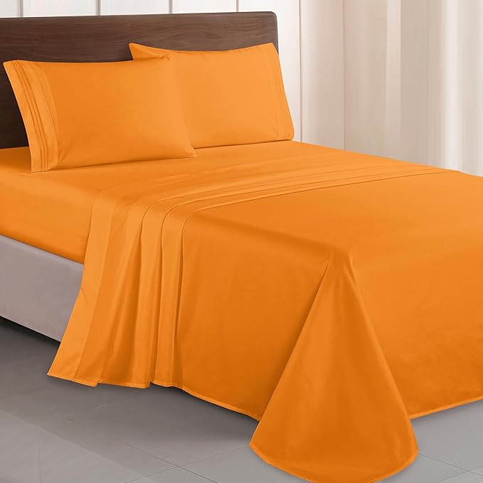 Elegant Comfort Luxurious 1500 Premium Hotel Quality Microfiber Three Line by ELEGANTCOMFORT