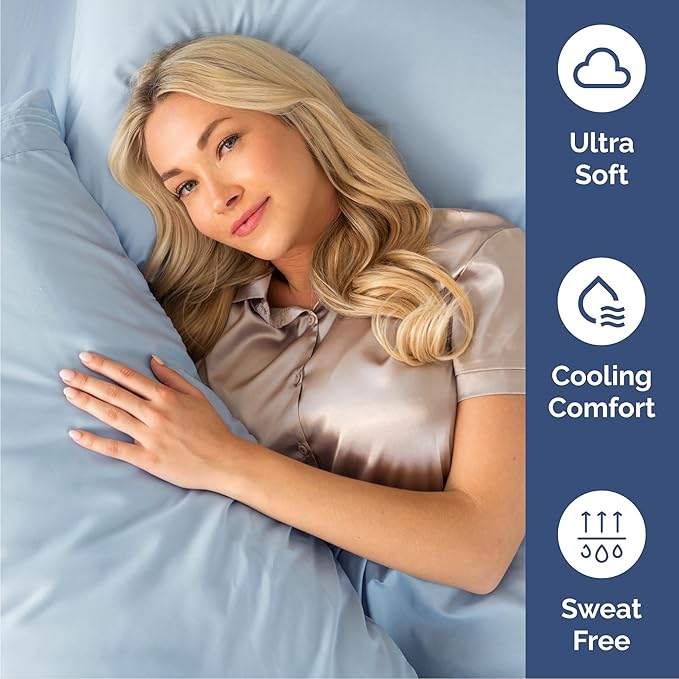 Queen Size 4 Piece Sheet Set - Image 4