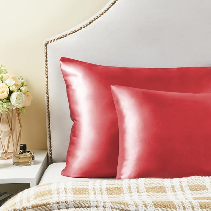 BEDELITE Satin Pillowcase for Hair and Skin, Super Soft Similar to Silk Pillow - Image 7
