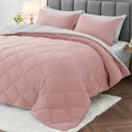 MUXHOMO 7 Pieces California King Comforter Set, Reversible Bed in a Bag Cal by MUXHOMO