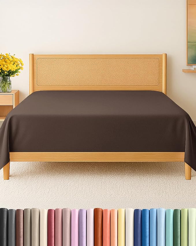 Twin XL Size Flat Sheet by CGKUnlimited