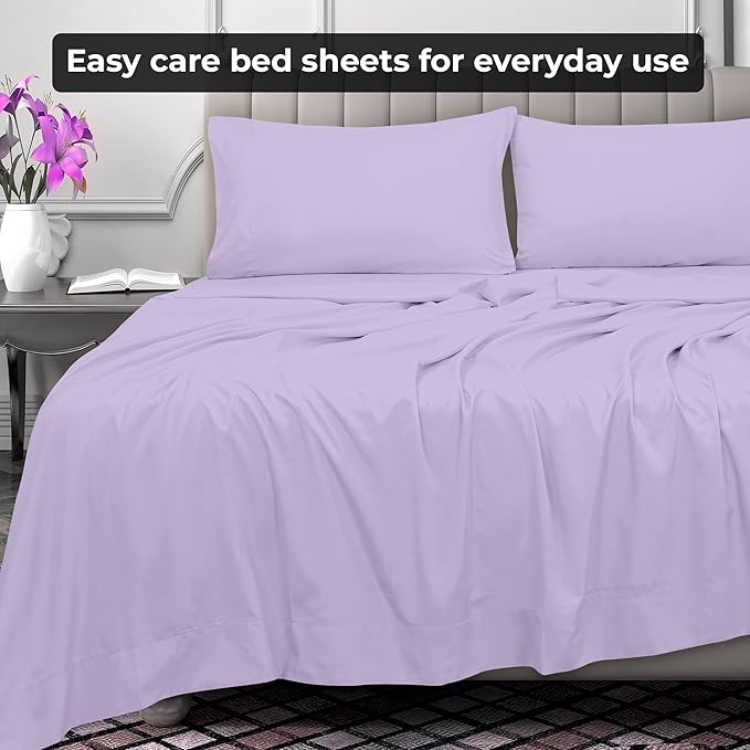 Royale Linens Queen Flat Sheet - Image 6