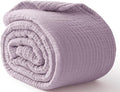 100% Cotton Muslin Blanket Large 50" x 70", 6 Layers Breathable and Lightweight by Kozyhvn