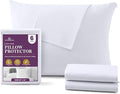 CirclesHome Pillow Protectors 6 Pack King Zippered by CirclesHome