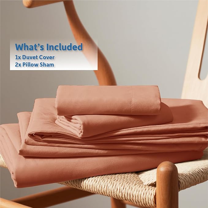 Nestl Rust Duvet Cover Queen Size - Image 9