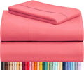 LuxClub 3 PC Twin Sheet Set, Deep Pockets Wrinkle Free Cooling Bed Sheets Hotel by LuxClub
