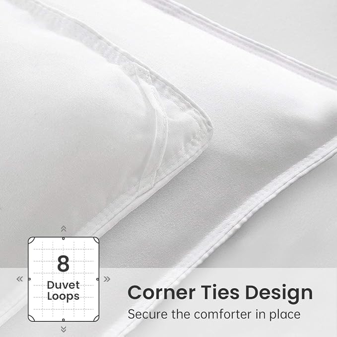 EASELAND Down Alternative Comforter California King - Image 5