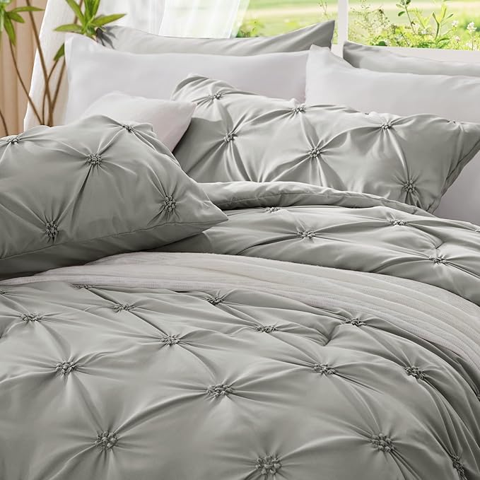 BEDELITE Grey Twin Comforter Set - Image 6
