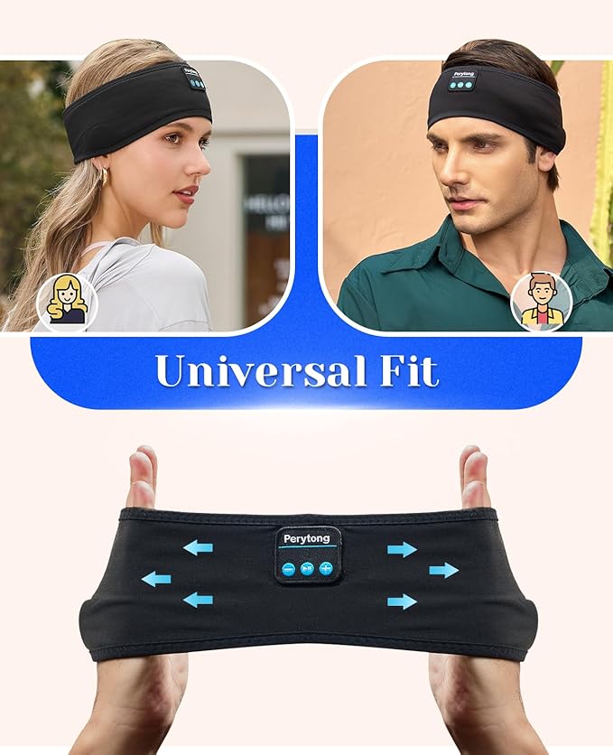 Perytong Sleep Headphones Wireless, Air Travel, Meditation - Image 9