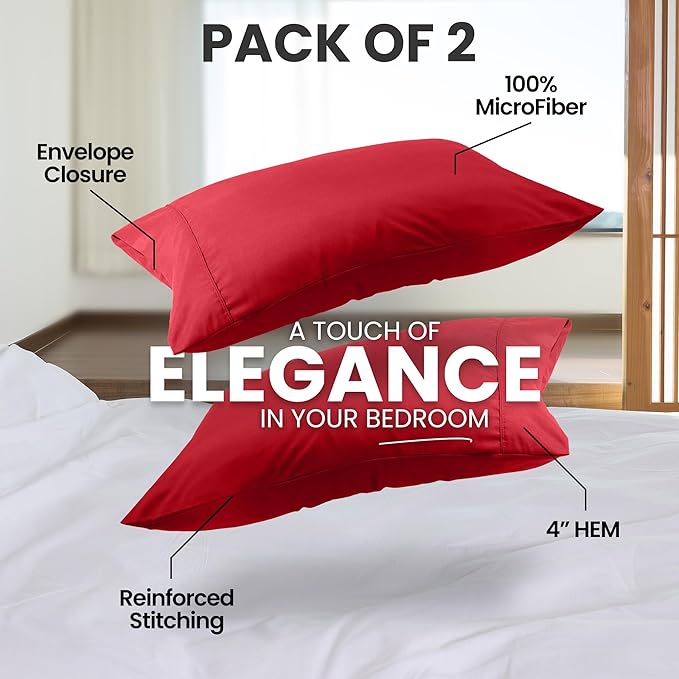 Utopia Bedding Standard Pillow Cases - Image 5