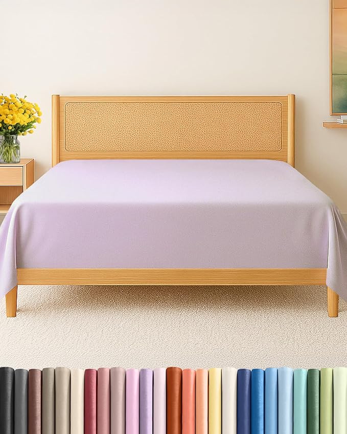 Cal King Size Flat Sheet by CGKUnlimited
