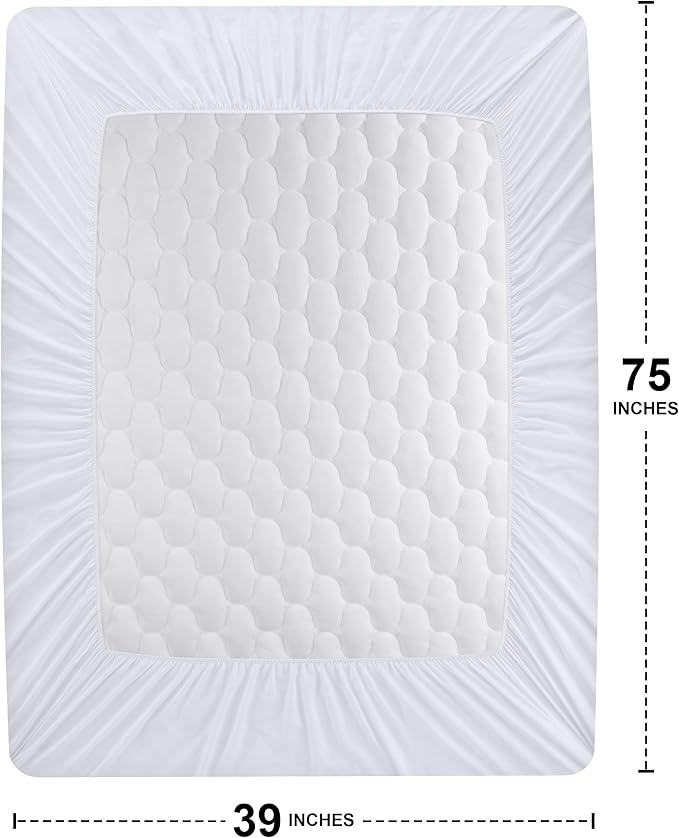 Utopia Bedding 2 Pack Waterproof Mattress Protector, Twin Mattress Pad - Image 4