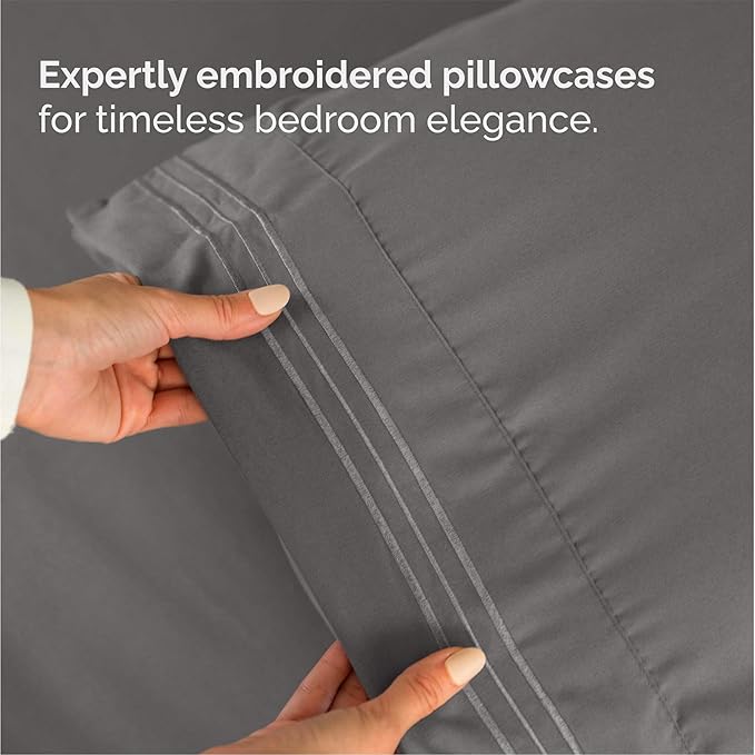 Queen Size 4 Piece Sheet Set - Image 6