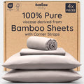 Bambaw 100% Viscose Derived from Bamboo Sheets Full Size Set – 4pcs Cooling by Bambaw