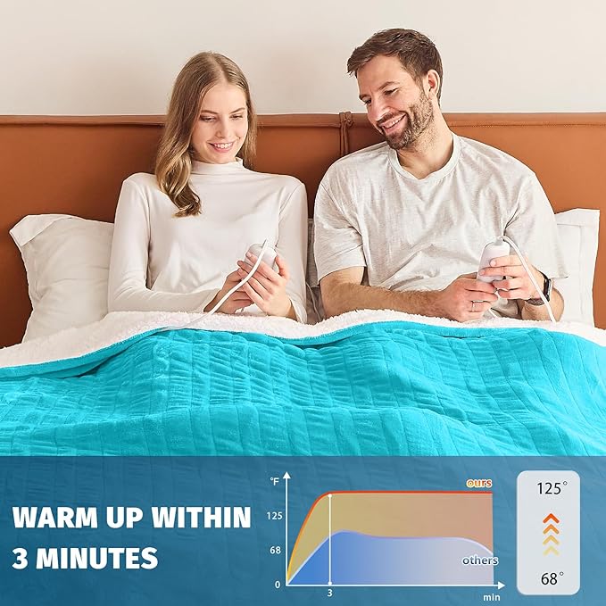 Heated Electric Blanket King Size - Image 5