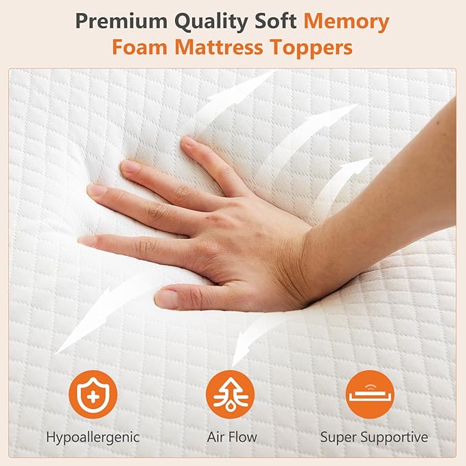 Sweetcrispy Mattress Topper Queen - Image 4