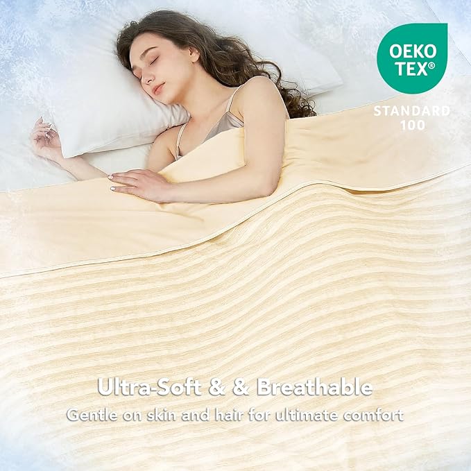 GOHERO Cooling Blanket King Size- 100"x90" Summer Cooling Throw Blanket - Image 2