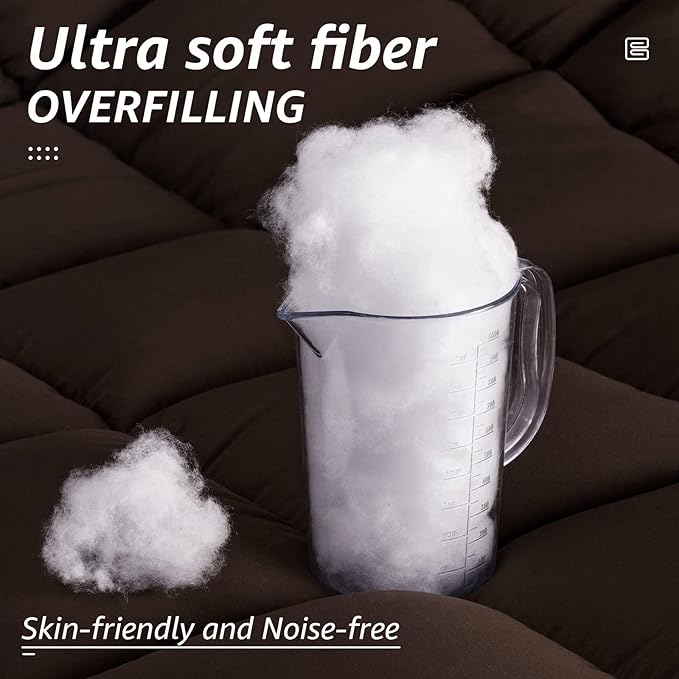 HYLEORY All Season California King Size Bed Comforter - Image 3