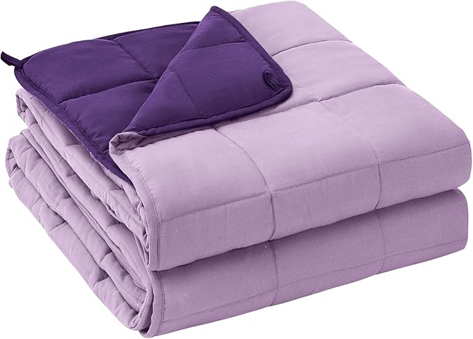 King Size Weighted Blanket for Adults Cooling Heavy Blanket for Sleeping by yescool