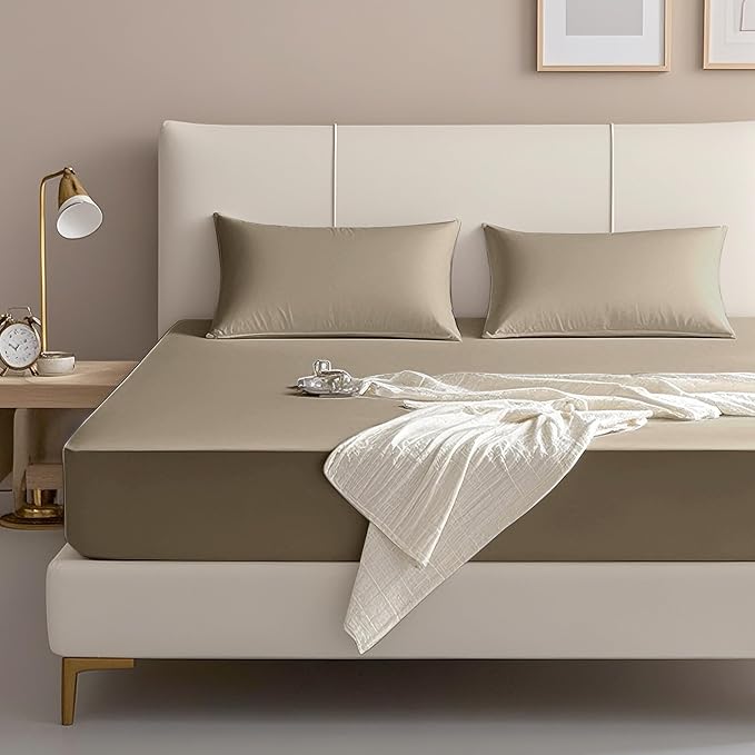 FreshCulture Twin XL Fitted Sheet Only – Premium Hotel-Quality Fitted Sheet - Image 2