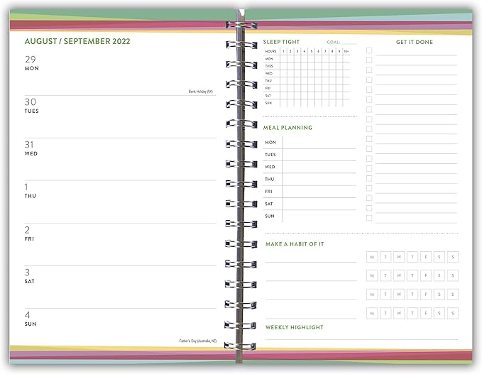 Goal Getter 2023 Weekly and Monthly Planner, 16-Month Lifestyle Planner: - Image 3