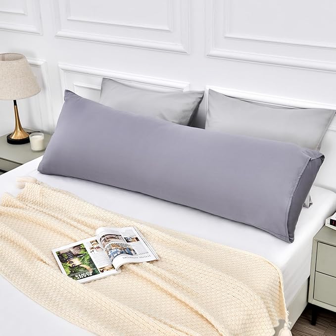 Warmstar Cotton Body Pillow Cover 1 Pack, 600 Thread Count Body Pillow case - Image 7