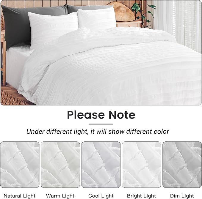 NEXHOME PRO Duvet Cover King Size, Soft and Lightweight Microfiber Comforter - Image 5