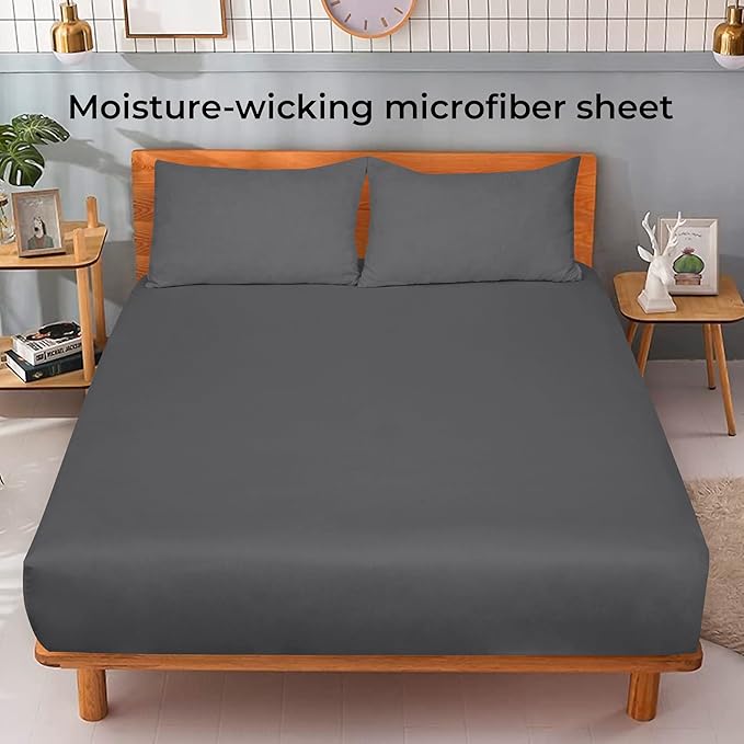 Royale Linens Fitted Sheet King - Image 2